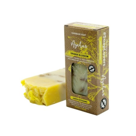 PASTILLA DE JABÓN ARTESANO ACEITE OLIVA AZAHAR 100gr
