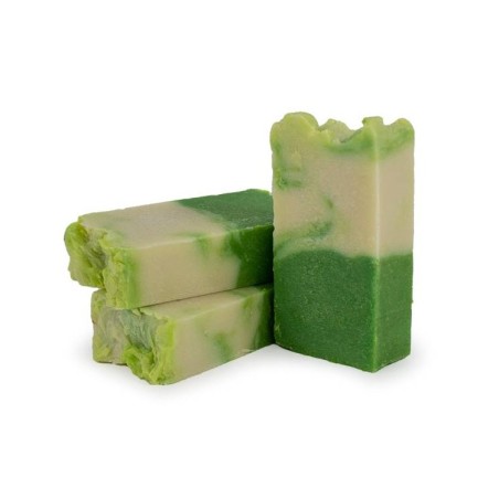Jabón Artesano de Aceite de Oliva con Aloe Vera 100gr