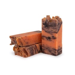 Artisan Olive Oil Soap Bar with Cinnamon and Orange 100gr