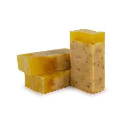 PAIN DE SAVON ARTISANAL HUILE D’OLIVE AU CITRON 100gr