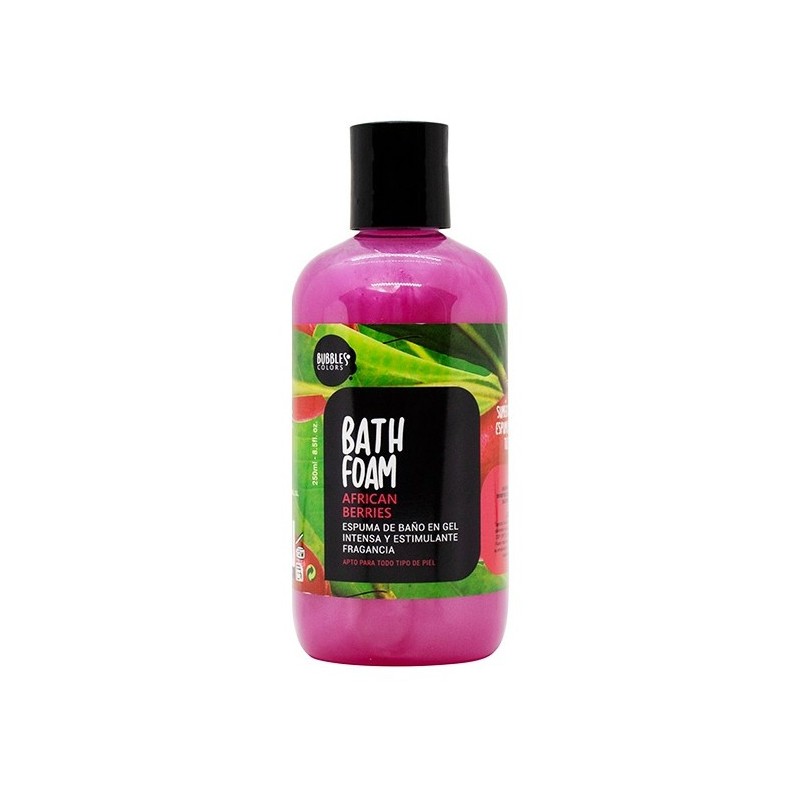 MOUSSE DE BAIN ARTISANALE BAIES D’AFRIQUE BULLES COULEURS 250ml-BAIN MOUSSE-HOSTENATURA