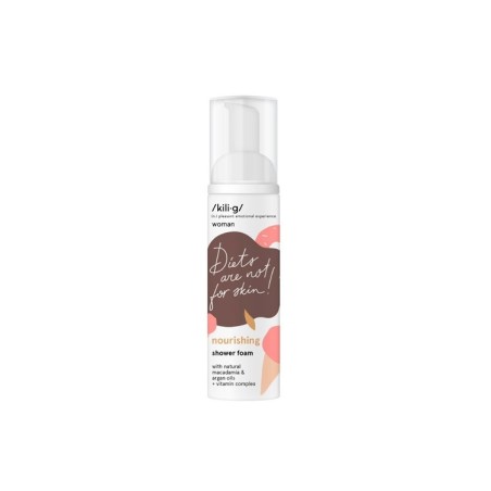 Espuma de ducha Nutritiva con Macadamia y Argán - Kilig Shower Foam 200ml