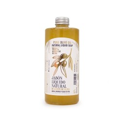 SAVON LIQUIDE À L’HUILE D’OLIVE NATURELLE 500ML 100%