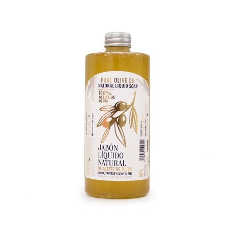NATÜRLICHE OLIVENÖL FLÜSSIGSEIFE 500ML 100%
