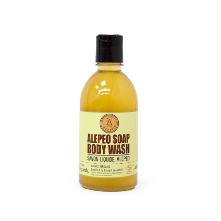 JABÓN LÍQUIDO NATURAL DE ALEPO CERTIFICADO ECOCERT 350ml
