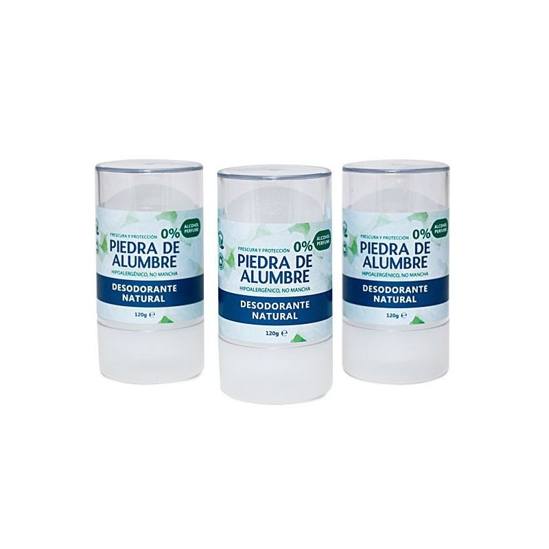 DEODORANTE MINERALE ALL'ALLUME (120GR)-DEODORANTI AL SALE MINERALE DELL'HIMALAYA-HOSTENATURA