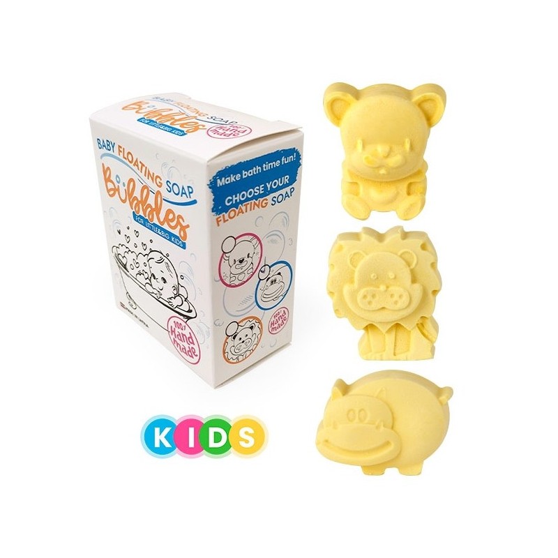 SAPONE GALLEGGIANTE PER BAMBINI 75gr-SAPONI FATTI A MANO-HOSTENATURA