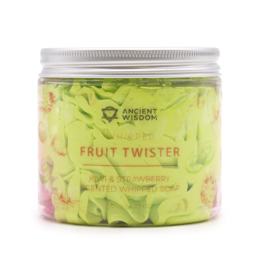 Jabón Batido Chantilly - Tornado de Frutas - Fruit Twister - Fresa y Kiwi 120g