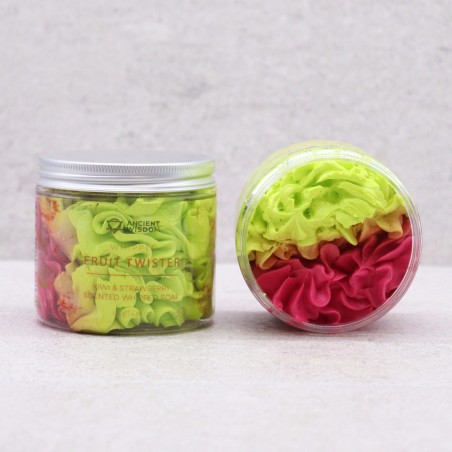 Jabón Batido Chantilly - Tornado de Frutas - Fruit Twister - Fresa y Kiwi 120g