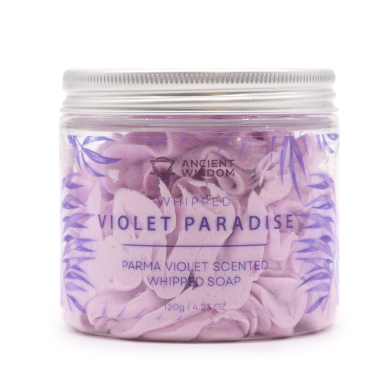 Sapone Montato Chantilly - Viola di Parma 120g-SAPONE MONTATO CHANTILLY-HOSTENATURA