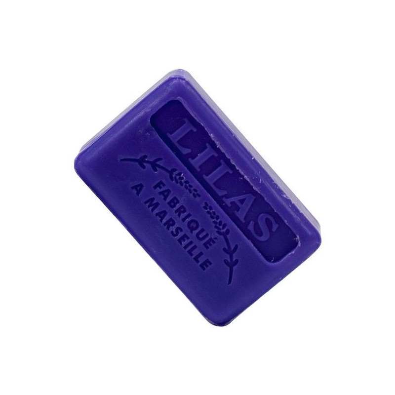 LILAC MARSEILLE SOAP 125gr-MARSEILLE SOAP-HOSTENATURA