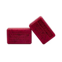 SAPONE DI MARSIGLIA ALL'UVA ROSSA 125gr