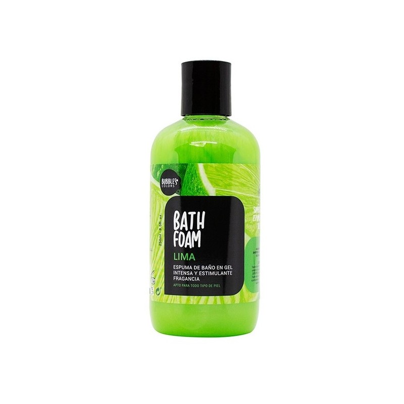 ARTISAN BATH FOAM LIMA BUBBLES COLORS 250ml-BATH FOAM-HOSTENATURA