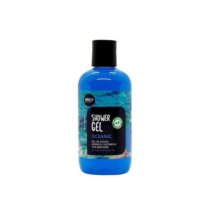 GEL DE BANHO CORES BOLHAS OCEÂNICAS 250ml-GEL DE BANHO-HOSTENATURA