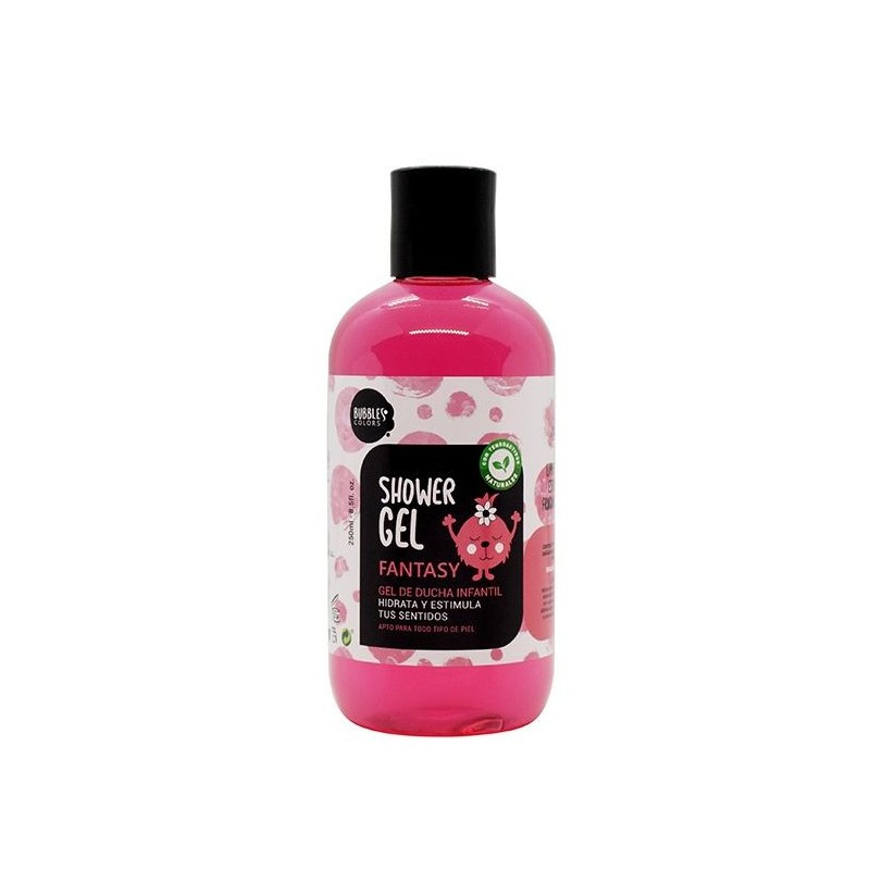 GEL DE BANHO FANTASY (ESPECIAL PARA MENINA) BOLHAS CORES 250ml-GEL DE BANHO-HOSTENATURA