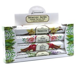 Botanical Garden Incense Gift Set - 4 Assorted Fragrances - Botanical Garden