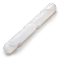 Selenite Spiral Wand - Approx.16 cm (Both ends round)