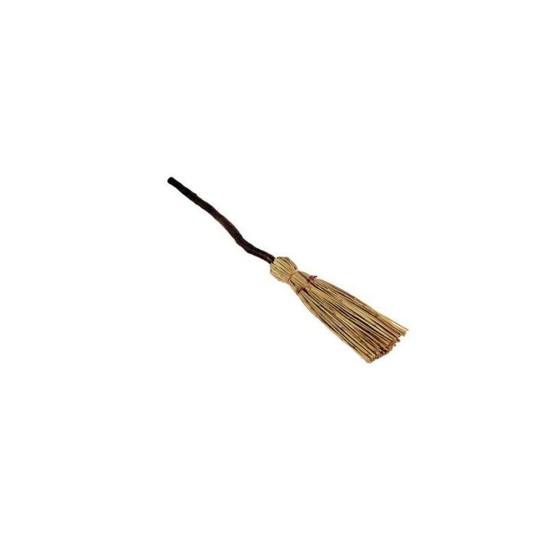 WITCH'S BROOM 90 CM. PLASTIC HANDLE-WITCH'S BROOMS-HOSTENATURA