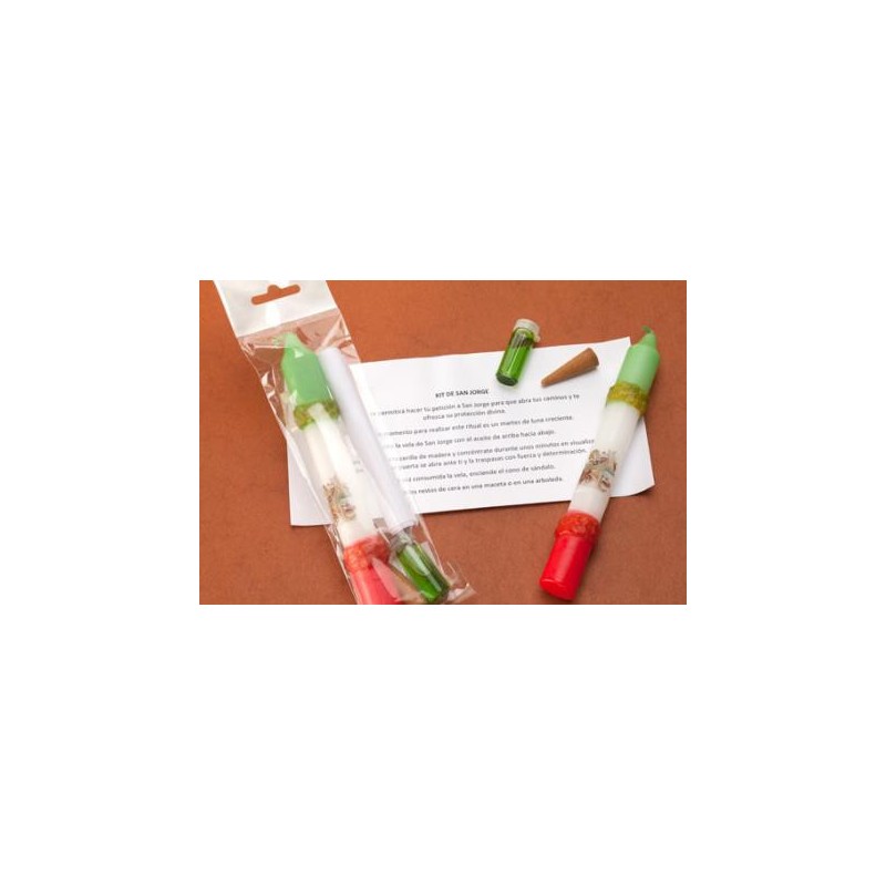 KIT OF SAN JORGE (Road Opener)-RITUALS AND SPELLS-HOSTENATURA