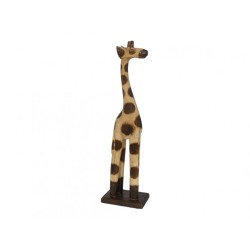 GIRAFA DE FUSTA 40CM MARRÓ/BEUGE