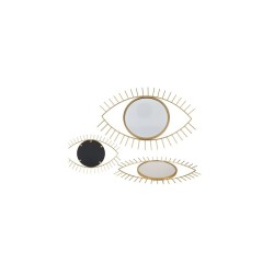 GOLDEN MIRROR METAL EYE SHAPE (PRICE PER UNIT