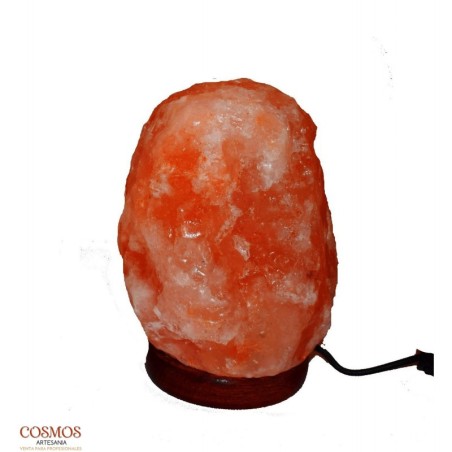 LÁMPARA DE SAL ROSA NATURAL DEL HIMALAYA USB (LUZ LED FIJA COLOR ROJO)