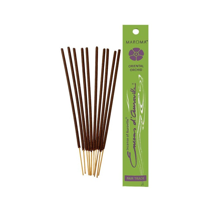 INCENSE ORIENTAL ORCHID - ORIENTAL ORCHID MAROMA AUROVILLE-MAROMA INCENSES-HOSTENATURA