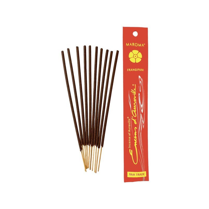 FRANGIPANI MAROMA AUROVILLE INCENSE-MAROMA INCENSES-HOSTENATURA