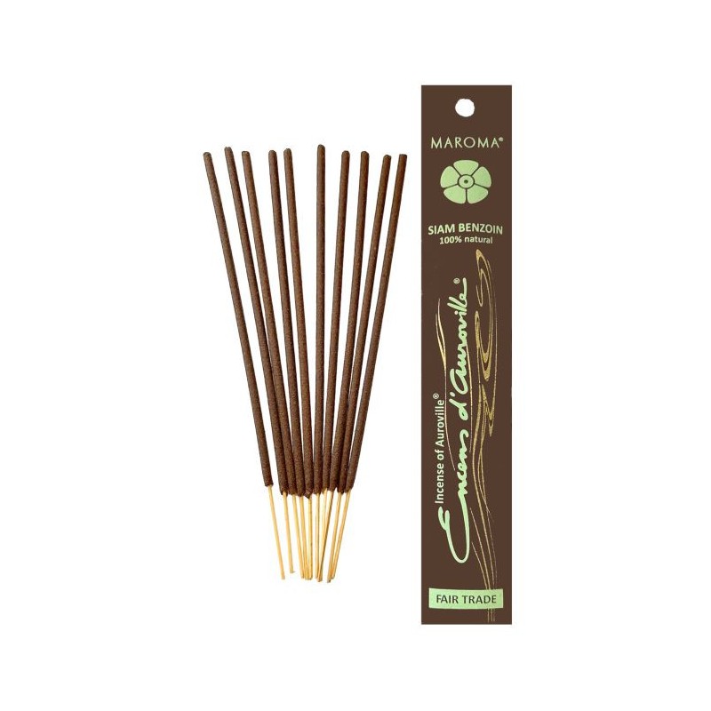 SIAM MAROMA AUROVILLE BENZOIN INCENSE-MAROMA INCENSES-HOSTENATURA