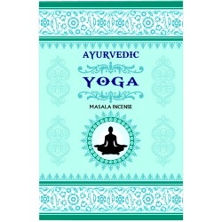 AYURVEDISCHE YOGA MASALA RÄUCHERSTÄBCHEN RÄUCHERSTÄBCHEN - 1 Packung mit 15 Riegeln