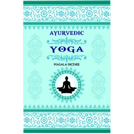 INCIENSO AYURVEDIC YOGA MASALA INCENSE - 1 paquete de 15 barritas