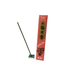 Japanischer Morgenstern Japanische Myrrhe Nippon Kodo Weihrauch (20g) 50 Riegel + Räuchergefäß