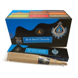 ETHNIC VIBES PALO SANTO INCENSE + CINNAMON FRAGRANCES & SENS MASALA 1 Box of 15gr.