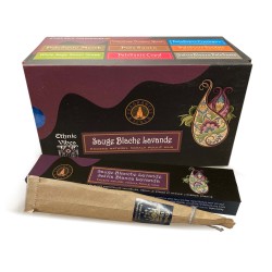 ETHNIC VIBES WHITE SAGE INCENSE + LAVENDER FRAGRANCES & SENS MASALA 1 Box of 15gr.