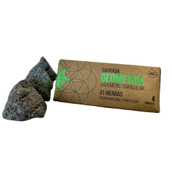 Triangular Incense 31 Herbs Holy Mother - Sacred Geometry - Transformation and Purification