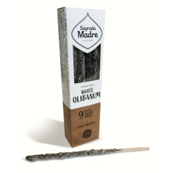 Holy Mother Incense Sahumerio - White Incense 9 thick sticks