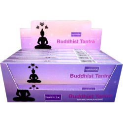 Natürlicher Tantra Buddhistischer Weihrauch Masala Nandita - 1 Schachtel mit 15gr.