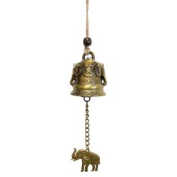 Clopoțel de vânt Noroc Elefant/Pește 24 cm