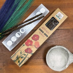 Incenso Natural de Sândalo Namaste Índia Masala Natural - 1 pacote de incenso orgânico 30gr.