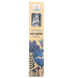 Encens Naturel Nag Champa Namaste India Naturel Masala - 1 paquet d’encens bio 30gr.