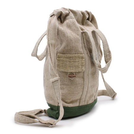 Mochila para Portátil - Cáñamo y Algodón - 30x40x4cm