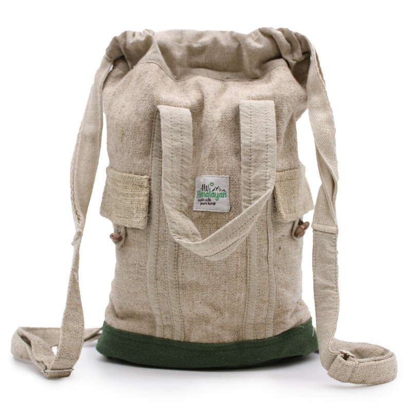 Laptop Backpack - Hemp and Cotton - 30x40x4cm-BAGS BACKPACKS HATS HEMP-HOSTENATURA