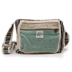 Messenger Bag - Hemp and Cotton - 25x20x6cm