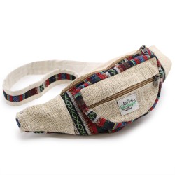 Fanny Pack - Hemp and Cotton - 25x15x3cm