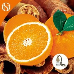 Ambientador artesanal de canela e laranja para carro de primeira qualidade 7ml tampa de madeira com aroma de canela e laranja