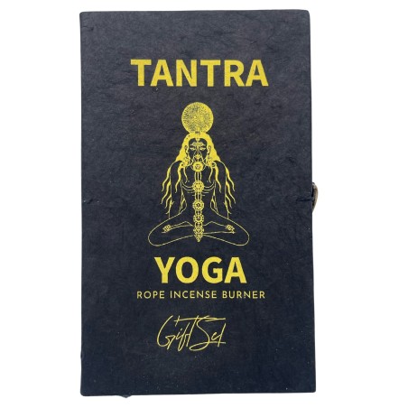 Set de Incienso de Cuerda y Soporte Plateado - Siete Chakras