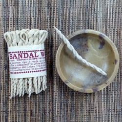 Incense Pure Herbs Sandalwood Rope & Spice