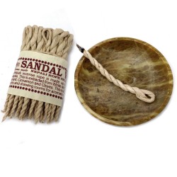 Tămâie Pure Herbs Lemn de santal și Spice Rope