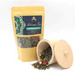 Artisanal Tea - Aqualia Green Tea - Green Dragon Blend 50g - 100% Natural Ingredients Organic