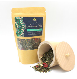 Té Artesanal - Te verde Aqualia - Green Dragon Blend 50g - 100% Ingredientes Naturales Ecológico